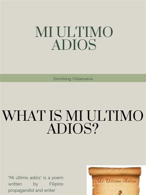 mi ultimo adios pronunciation|MI ULTIMO ADIOS .